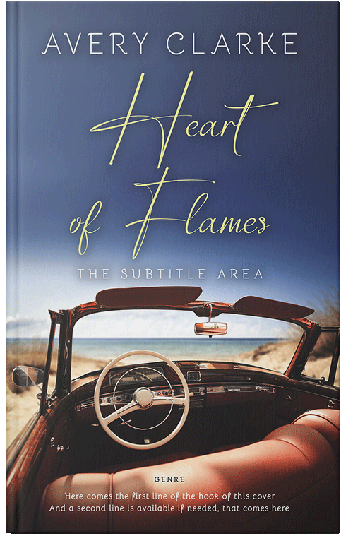 Front view of Premade Literary Fiction Book Cover - Fiord