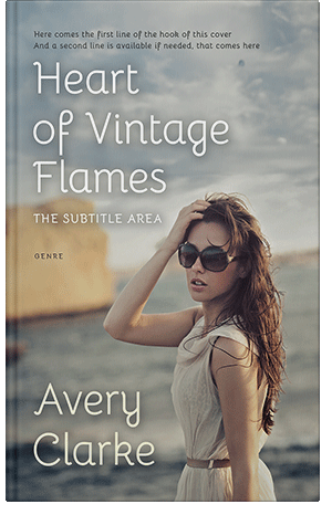 Pre Made Book Cover Lemon Grass