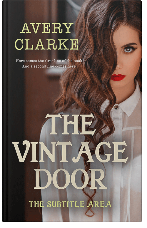 Front view of Eclipse #30449 - Premade Fantasy Book Cover