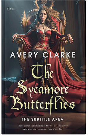 Pre Made Book Cover Thunder