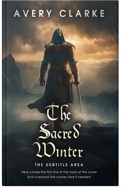 Front view of Outer Space #30462 - Premade Religion & Spirituality Book Cover