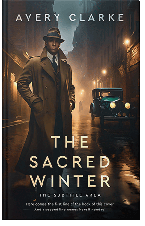 Pre Made Book Cover Zeus