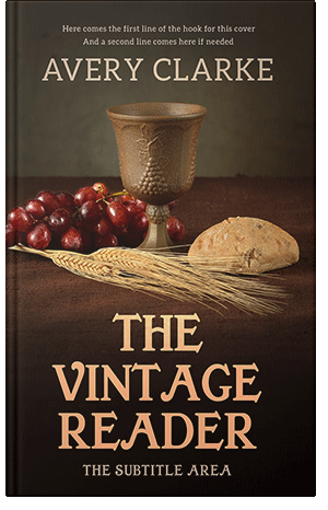 Pre Made Book Cover Coffee Bean