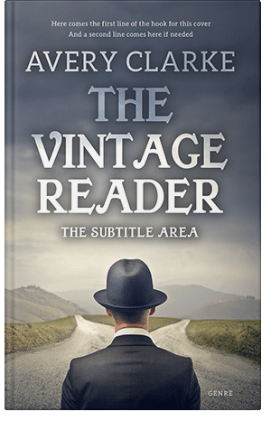 Pre Made Book Cover River Bed