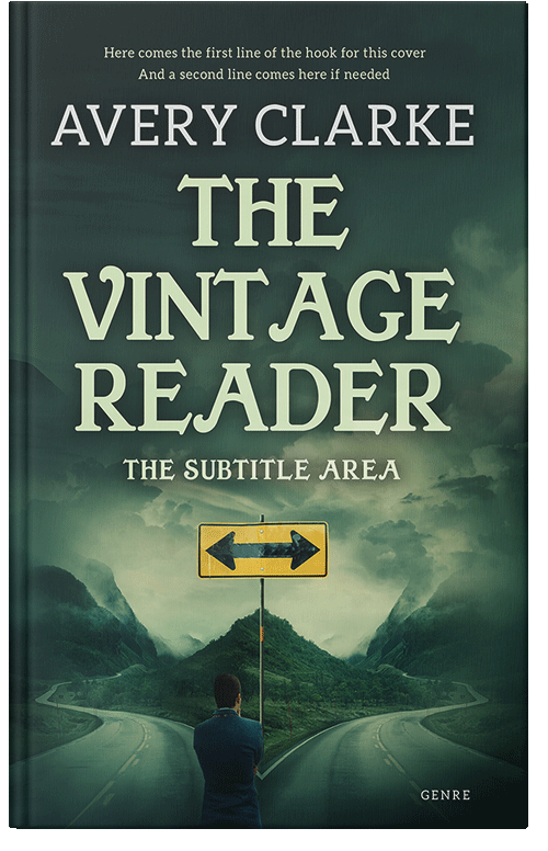 Front view of Timber Green #30495 - Premade Self-Improvement & Self-Help Book Cover