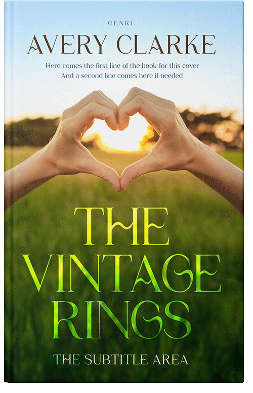 Front view of Tana #30497 - Premade Romance Book Cover