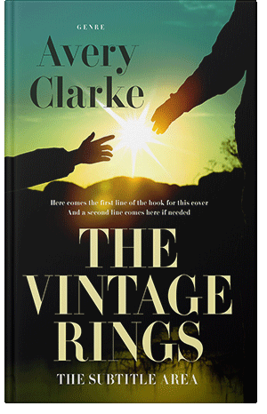 Pre Made Book Cover Hunter Green