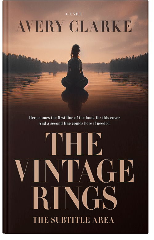 Front view of Tan #30501 - Premade Health & Mind & Body Book Cover | BookCoverZone