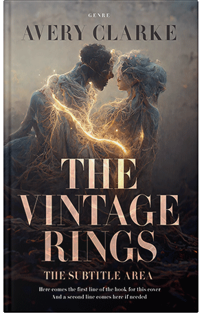 Pre Made Book Cover Thunder