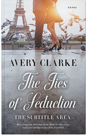 Pre Made Book Cover Gray