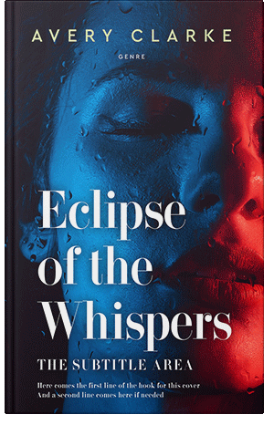 Pre Made Book Cover Mirage