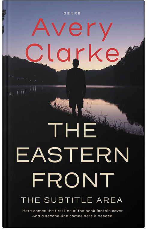 Front view of Cod Gray #30528 - Premade Mystery & Thriller & Suspense Book Cover