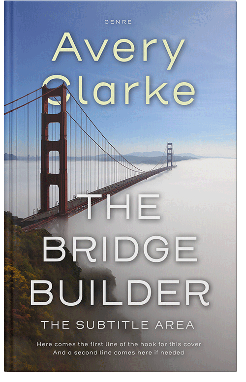 Front view of Cadet Blue #30530 - Premade Mystery & Thriller & Suspense Book Cover