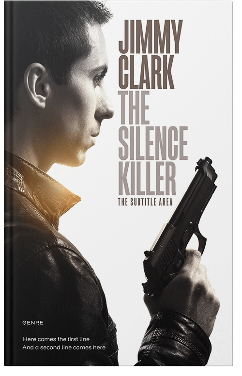 Front view of Soft Amber #30538 - Premade Mystery & Thriller & Suspense Book Cover