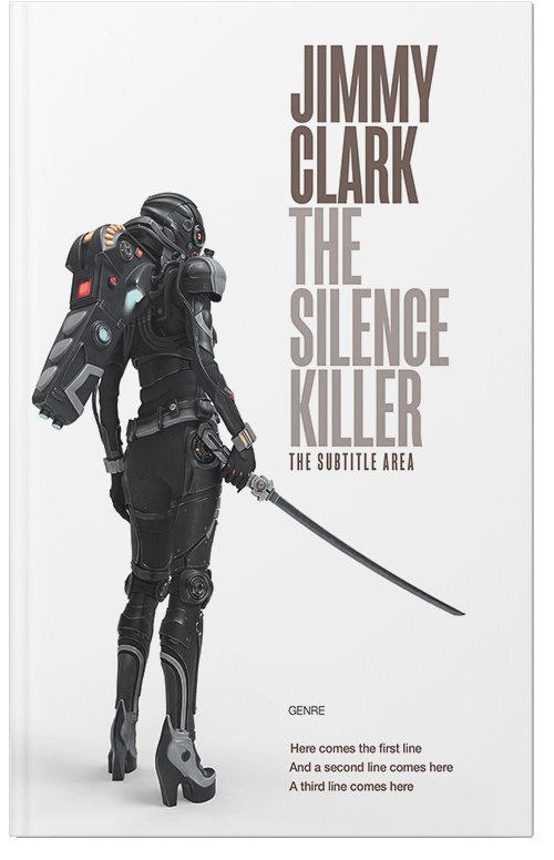 Front view of Premade Science Fiction Book Cover - Mine Shaft