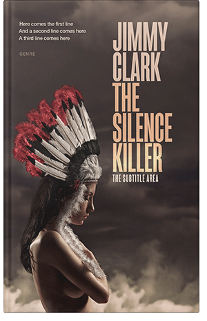 Pre Made Book Cover Woody Brown