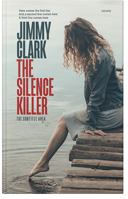 Front view of Premade Literary Fiction Book Cover - Kangaroo