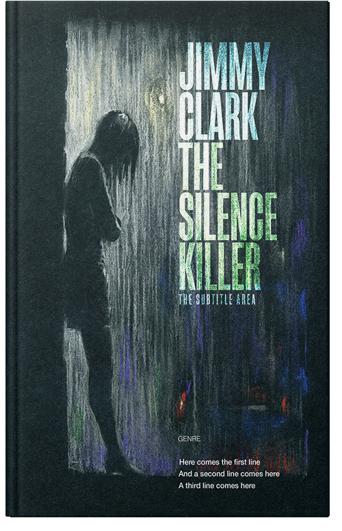 Front view of Premade Teen & Young Adult Book Cover - Timber Green