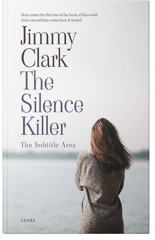 Front view of Black Haze #30561 - Premade Romance Book Cover