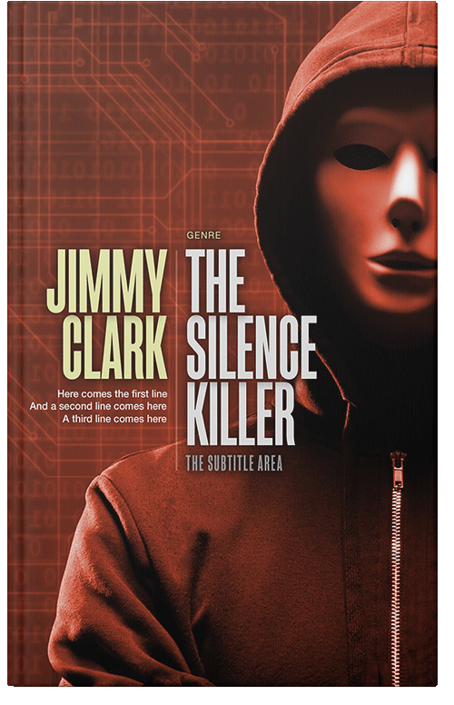 Front view of Hairy Heath #30565 - Premade Mystery & Thriller & Suspense Book Cover