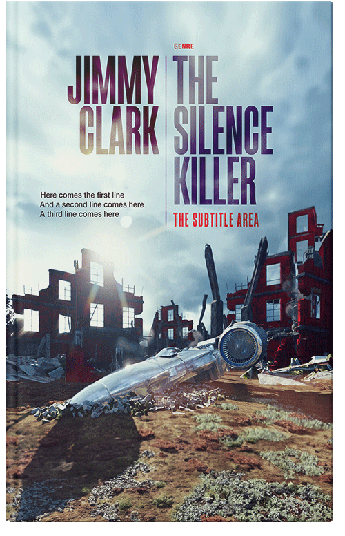 Front view of Premade Science Fiction Book Cover - Tiara