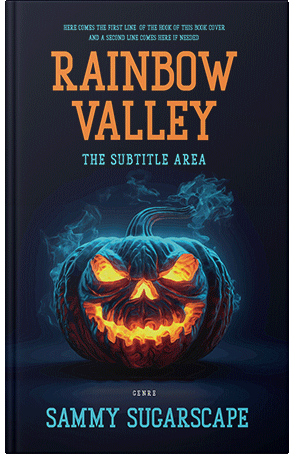 Pre Made Book Cover Ebony