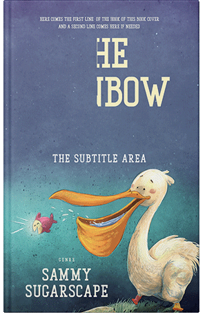 Pre Made Book Cover Kashmir Blue