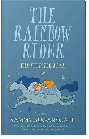 Pre Made Book Cover Wedgewood