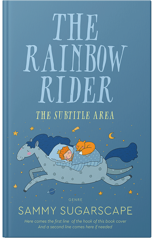 Front view of Premade Fantasy Book Cover - Wedgewood