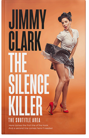 Pre Made Book Cover Terracotta