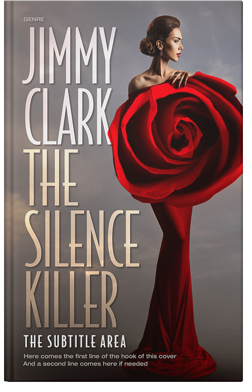 Front view of Russett #30603 - Premade Romance Book Cover