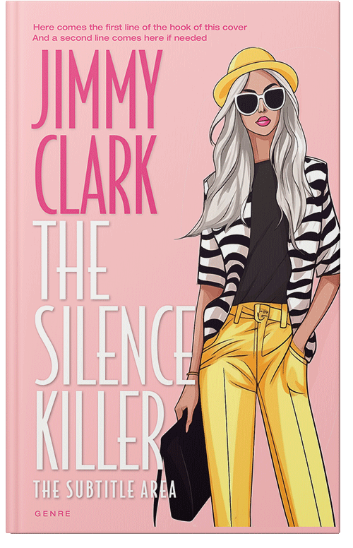 Front view of Mandys Pink #30608 - Premade Self-Improvement & Self-Help Book Cover