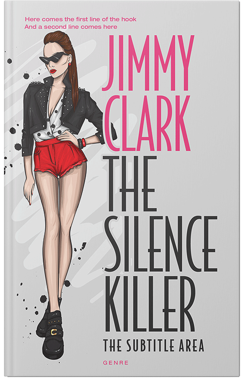 Front view of Premade Chick Lit Book Cover - Swiss Coffee