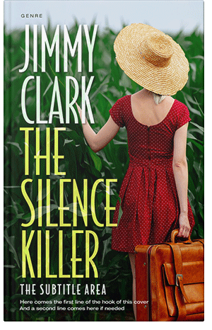 Pre Made Book Cover Brandy