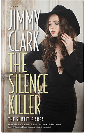 Pre Made Book Cover Soft Amber