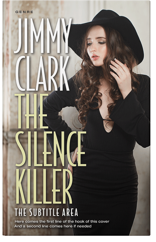 Front view of Soft Amber #30618 - Premade Historical Book Cover