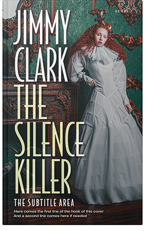 Pre Made Book Cover Outer Space