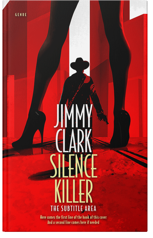 Front view of Asphalt #30626 - Premade Mystery & Thriller & Suspense Book Cover