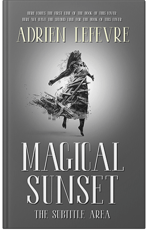 Pre Made Book Cover Dove Gray