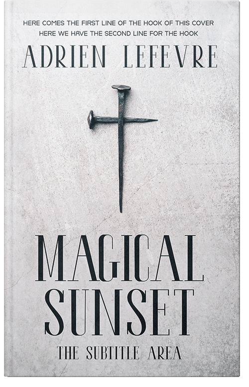 Front view of Premade Health & Mind & Body Book Cover - Mercury