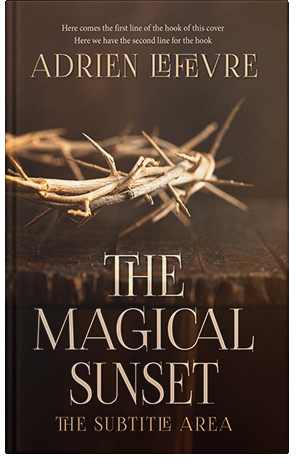 Pre Made Book Cover Coffee Bean