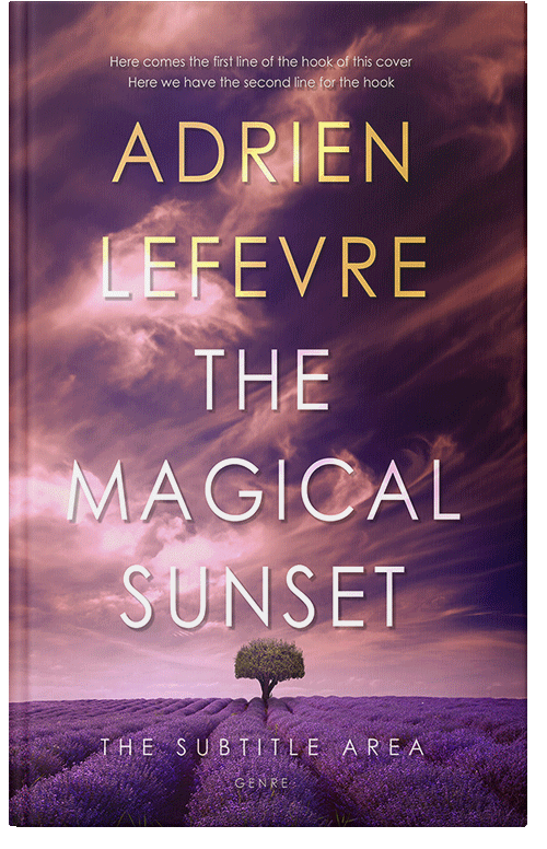 Front view of Finn #30647 - Premade Fantasy Book Cover