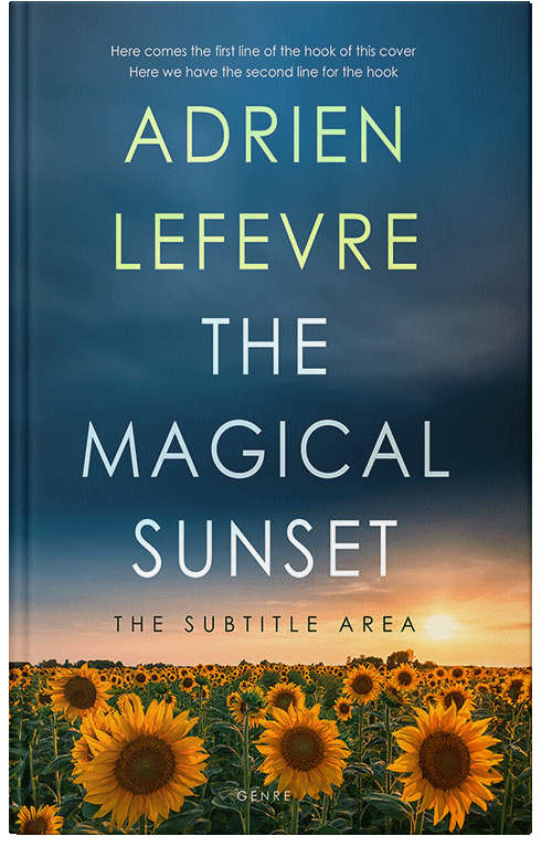 Front view of Chathams Blue #30648 - Premade Nature Book Cover