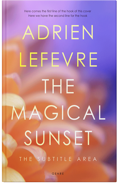 Front view of Viola #30649 - Premade Fantasy Book Cover