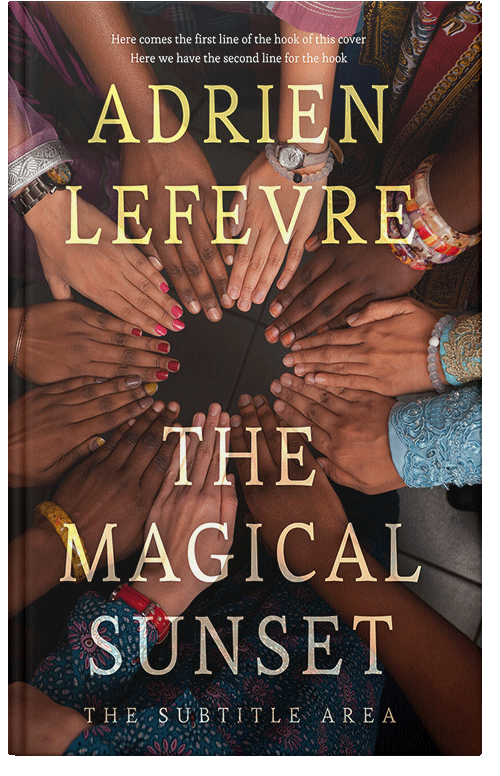 Front view of Gondola #30653 - Premade Religion & Spirituality Book Cover