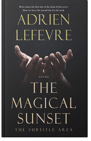 Pre Made Book Cover Thunder