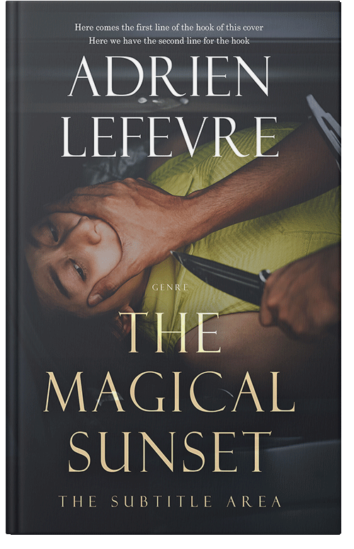 Front view of Shark #30658 - Premade Mystery & Thriller & Suspense Book Cover