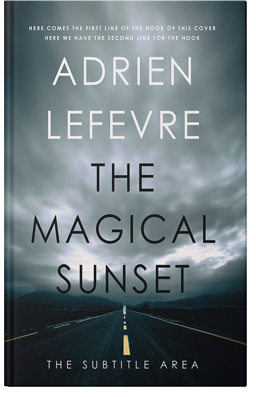 Front view of Premade Mystery & Thriller & Suspense Book Cover - Regent Gray