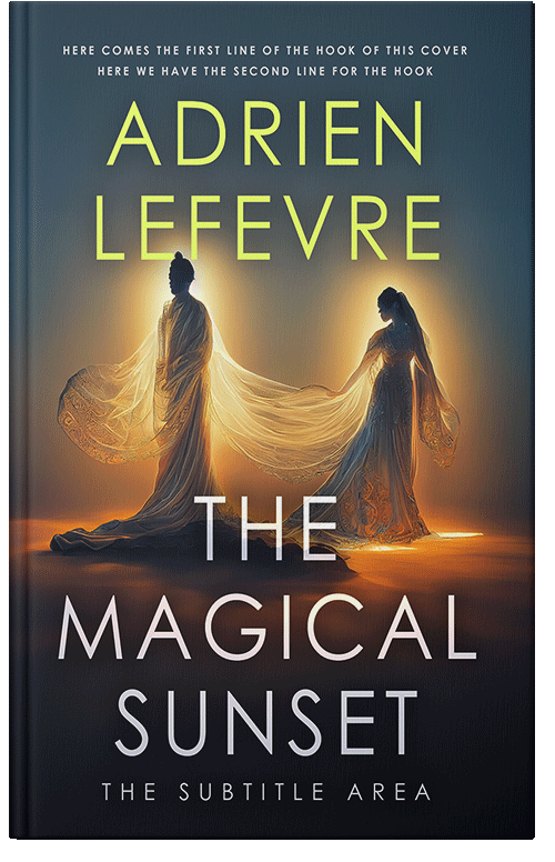 Front view of Premade Fantasy Book Cover - Whiskey