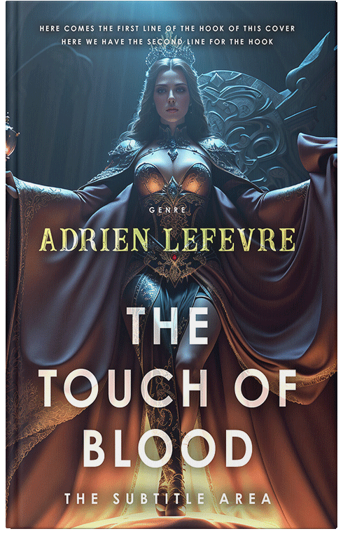 Front view of Ebony Clay #30675 - Premade Mystery & Thriller & Suspense Book Cover